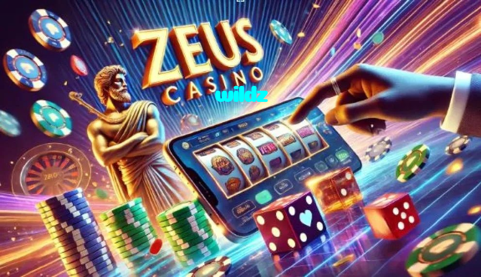wildz casino presented on mobile device in Pakistan with slots and live games